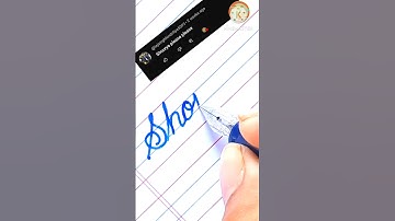 SHOURYA 👑👑 Beautiful Name In Cursive Writing | Cursive writing Video #yourmean #shorts