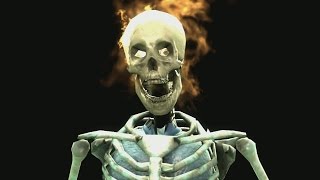 Mortal Kombat 9 Skeleton Fatalities @jamonymow