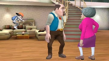 Scary Teacher 3D | Nick Is Floating In Gorilla Prank