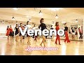 Veneno Line Dance(Improver)  Ria Vos Demo & Count