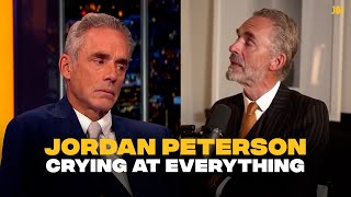 Jordan Peterson crying at everything and anything compilation