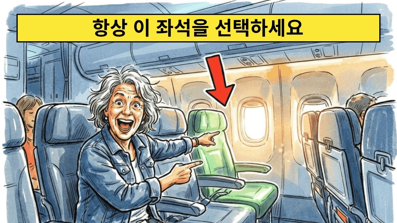 항공사가 알려주지 않는 비행기 좌석의 숨은 기능