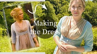 Making the Jane Bennet dress from Pride & Prejudice | Chemise and Open Robe Pattern