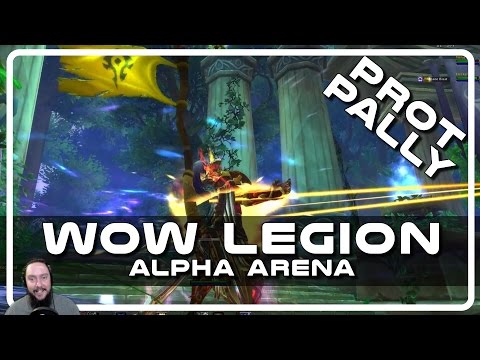 WoW Legion Alpha PvP - Prot Paladin Arena with Psynaps & MufasaPrime Deathknight (PvP Gameplay)
