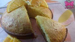 كيكة البرتقال الاسفنجية | طريقة عمل كيك البرتقال الهشة الرائعة جدا ( كيك اقتصادي ) | مطبخ ميني