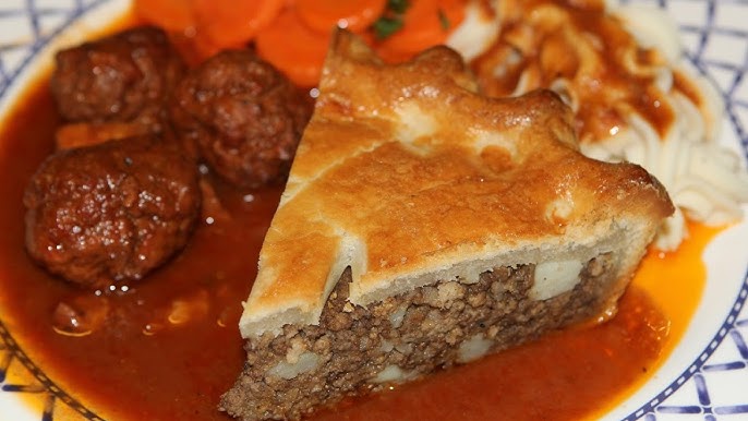 Tourtière québécoise au poulet