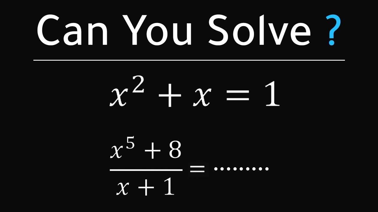 Problem Solving | Problem 3 - YouTube