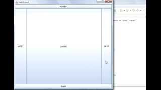 Java programming Lesson 60 GUI : Adding Panels to the borderLayout Manager and buttons to the panels Net Worth