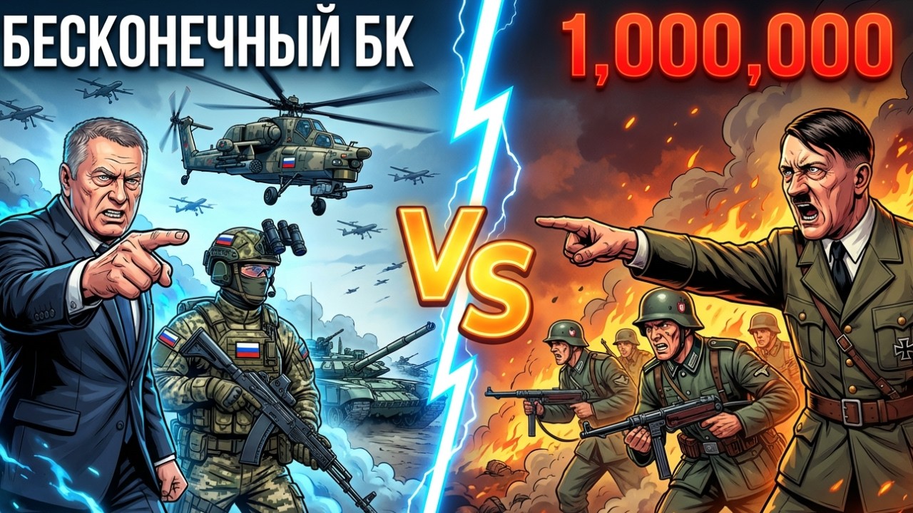 ЧТО ЕСЛИ ССО ВО ГЛАВЕ С ЖИРИНОВСКИМ ШТУРМУЮТ БЕРЛИ В 1941