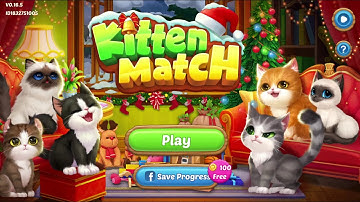 Kitten Match - Android Gameplay- #Walkthrough- [  LEVEL 5-6-7-8-9-10-11-12-13-14 ]