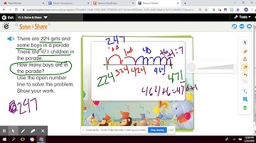 11-2 Subtract on an Open Number Line