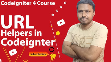 URL helper in Codeigniter 4 | Base URL & Site URL in Codeigniter | Codeigniter 4 Tutorials