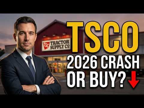 Video preview for Is TSCO Stock a BUY? Deep Dive Into Tractor Supply's 2026 Crisis