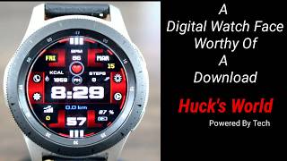 Top Free Galaxy Watch/Gear S3 Digital Watch Face 2019 screenshot 5