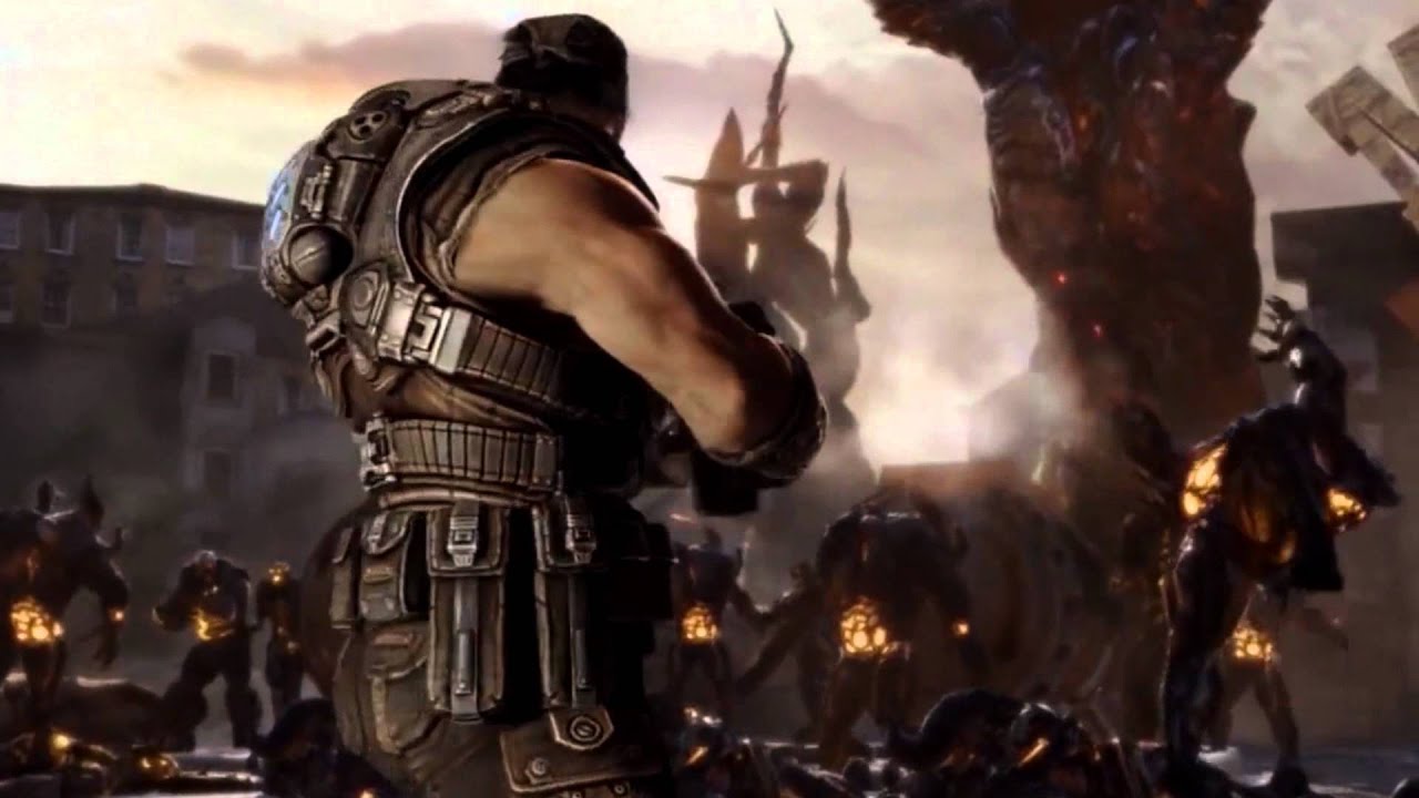 Gears of War 3 Dom's death scene with Mad World by Gary Jules