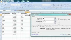 How to Do a VLOOKUP in Excel - Video Tutorial - Durasi: 6.16. How to Do a VLOOKUP in Excel - Video Tutorial - Durasi: 6.16.