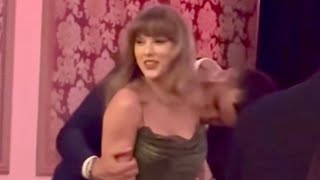 Taylor Swift & Travis Kelce Hugged & KISSED at Mahomes Las Vegas Event