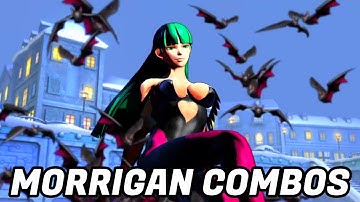 UMVC3 - MORRIGAN SOLO COMBOS!