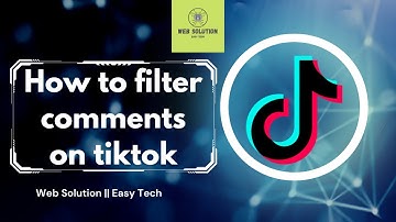 How to Filter Comments on TikTok || Web Solution