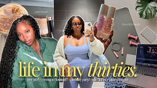 VLOG | starting over in my thirties.. a new job?! + moving to Houston?? + birthday party + more!