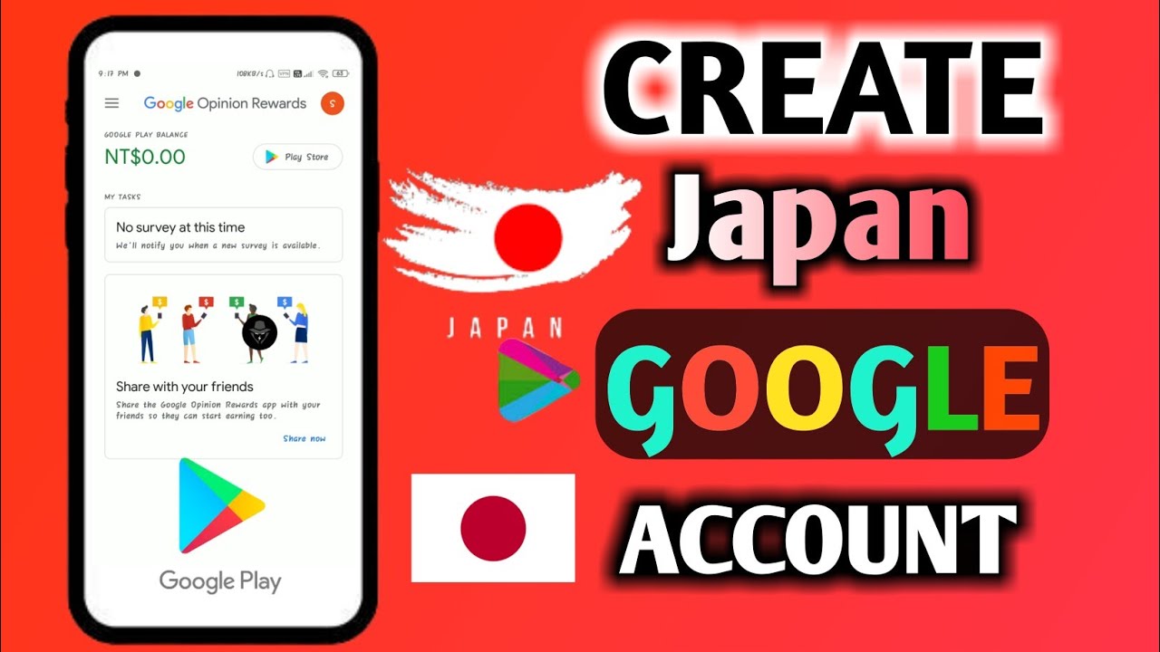 How to Create japan Google Account 2022 ( Easy method ) Create Japan