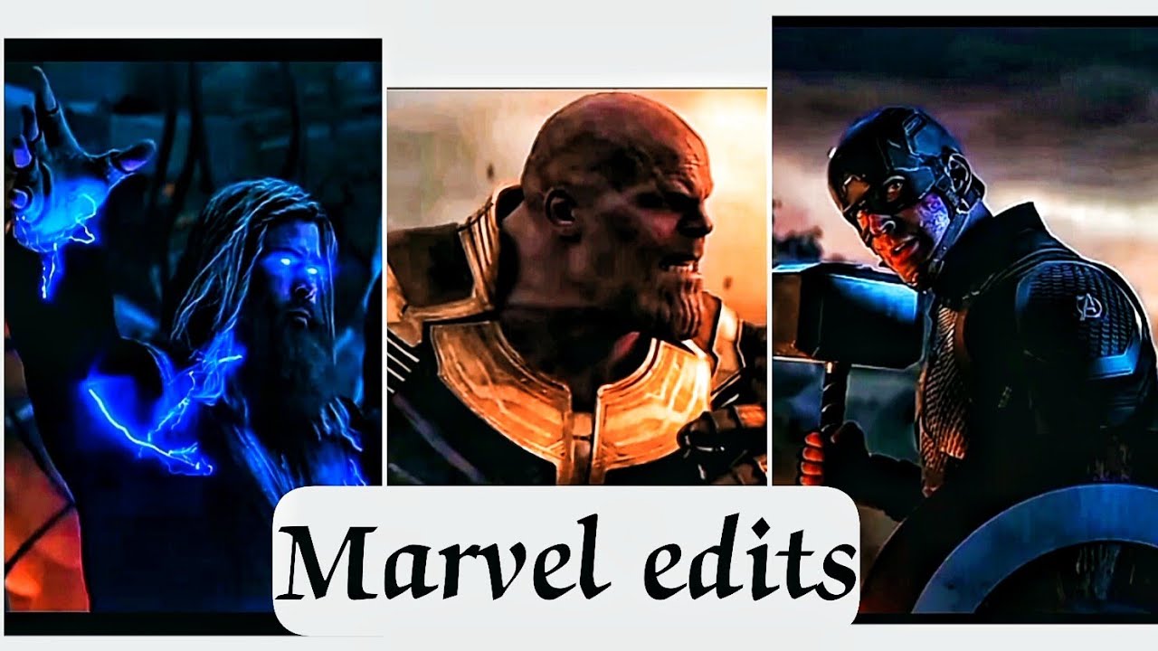 Marvel best edits|| Thor, Iron man, Captain America,Hulk edits||