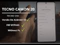 Desbloqueie Sua Conta Google em Minutos no Tecno Camon 20