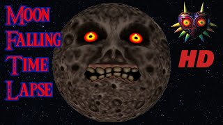Majora's Mask Moon Falling Time-Lapse - Termina's Destruction