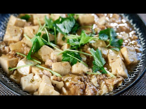 これがジャパニーズ麻婆豆腐だ！！【和風白麻婆豆腐】