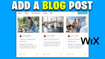 How to add a blog post to wix website | Wix Blog