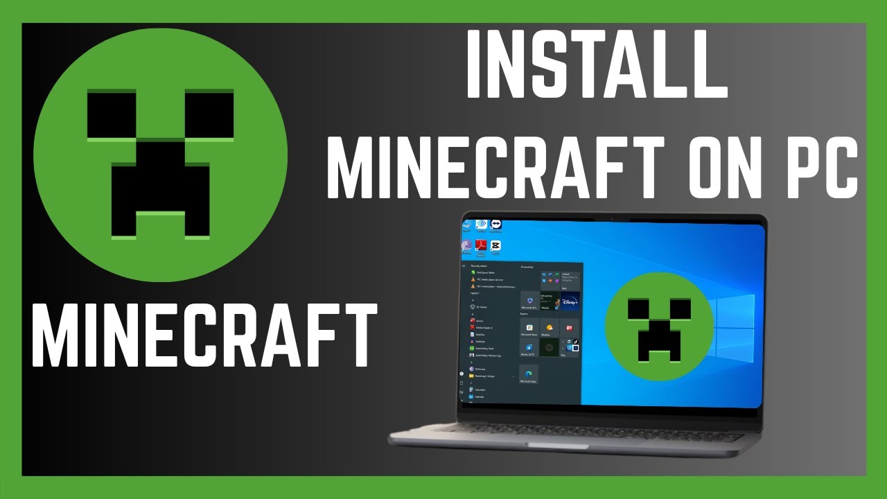 How To Download And Install Minecraft Game On Computer - YouTube