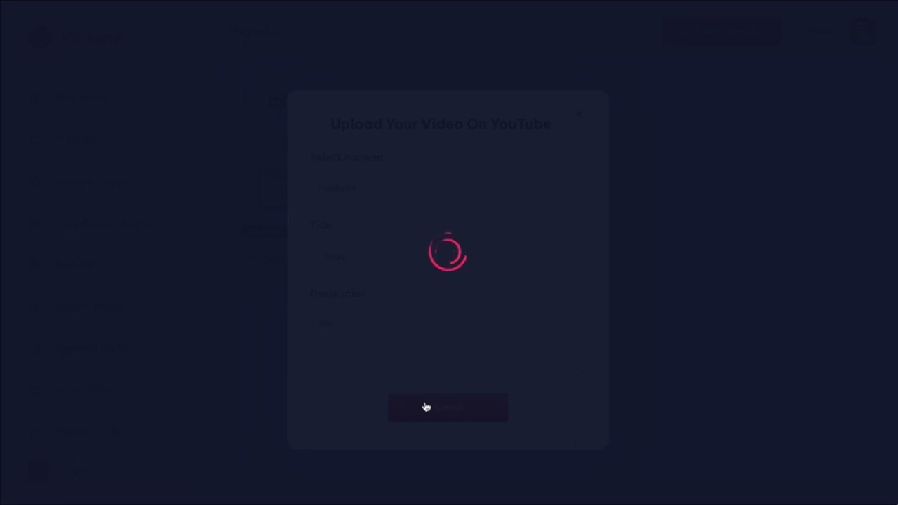 YouTube player