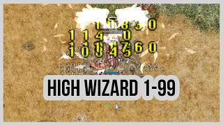 Ragnarok Online [iRO] - High Wizard Fun Leveling Journey 1-99 Level Up Cut