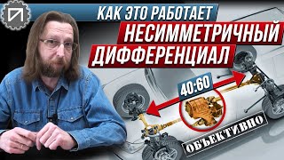 видео: Несимметричный дифференциал. Как это работает картинка: Несимметричный дифференциал. Как это работает