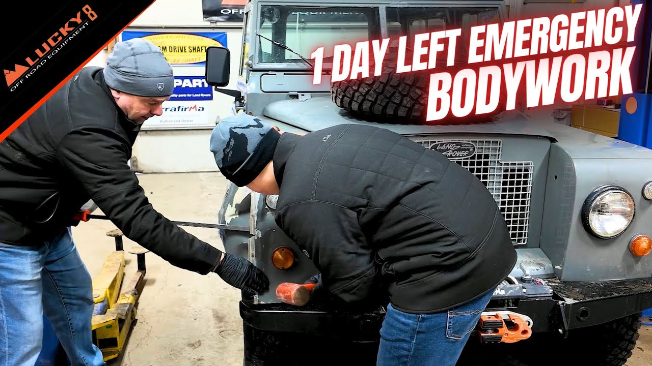 Winter Romp Final Prep! Bodywork, Packing & a Freezing Car Wash