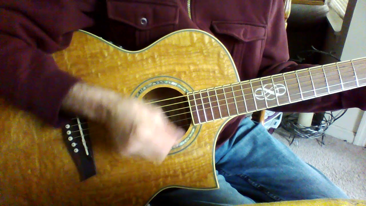 My EW20asent Ibanez acousticelectric guitar YouTube
