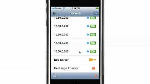 How to monitor IPMI-enabled servers with IPMI touch for iPhone