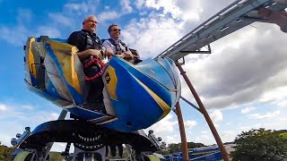 FIRST LOOK! Guardians of the Galaxy Roller Coaster Ride Vehicle POV! Walt Disney World Epcot