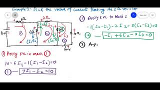 Mesh Analysis Example-3