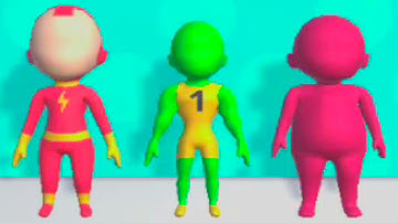 Stickman Run Race 3D - Gameplay Walkthrough (IOS, Android)