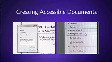 Creating Accessible Documents