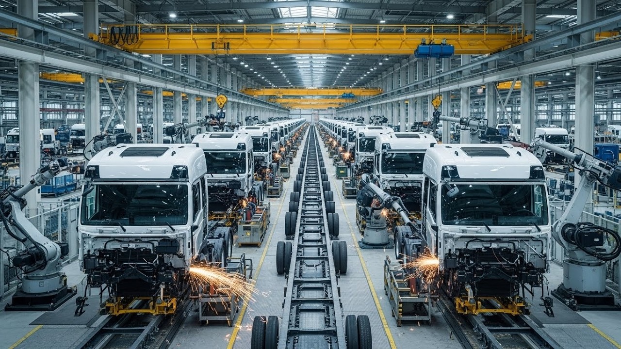 How Cargo Trucks Are Made | Inside the European Heavy Vehicle Factory (Full Process)