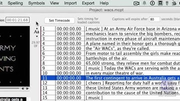 Getting Started with MovieCaptioner - Importing Text Files
