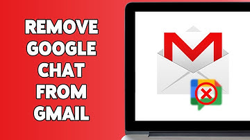 How To Remove Google Chat From Gmail 2024 | Disable Google Chat Integration Easily