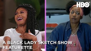 A Black Lady Sketch Show: Meet the Character with Robin Thede & Gabrielle Dennis Featurette | HBO