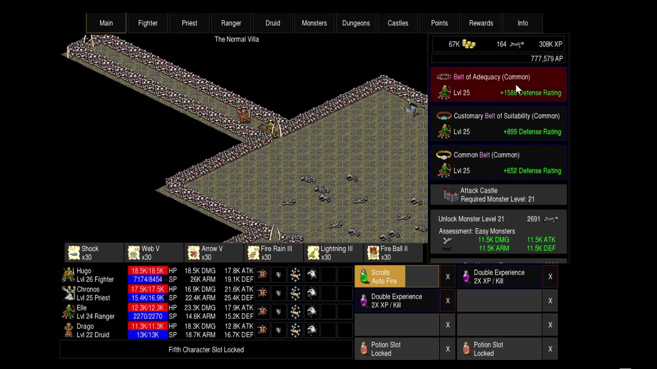 Less Clicking, More Raiding! Endless Loot and Dungeons! Clickpocalypse 2 - First Impression Gameplay