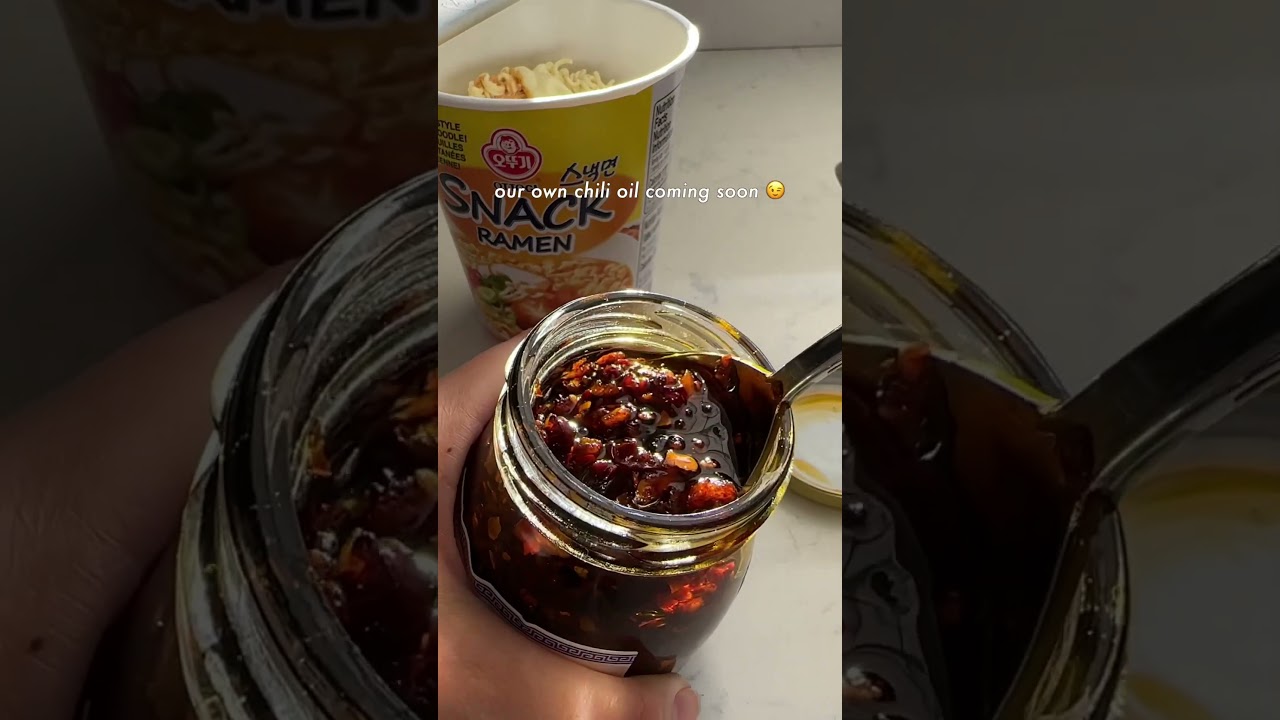 you have to try this chili oil ramen!