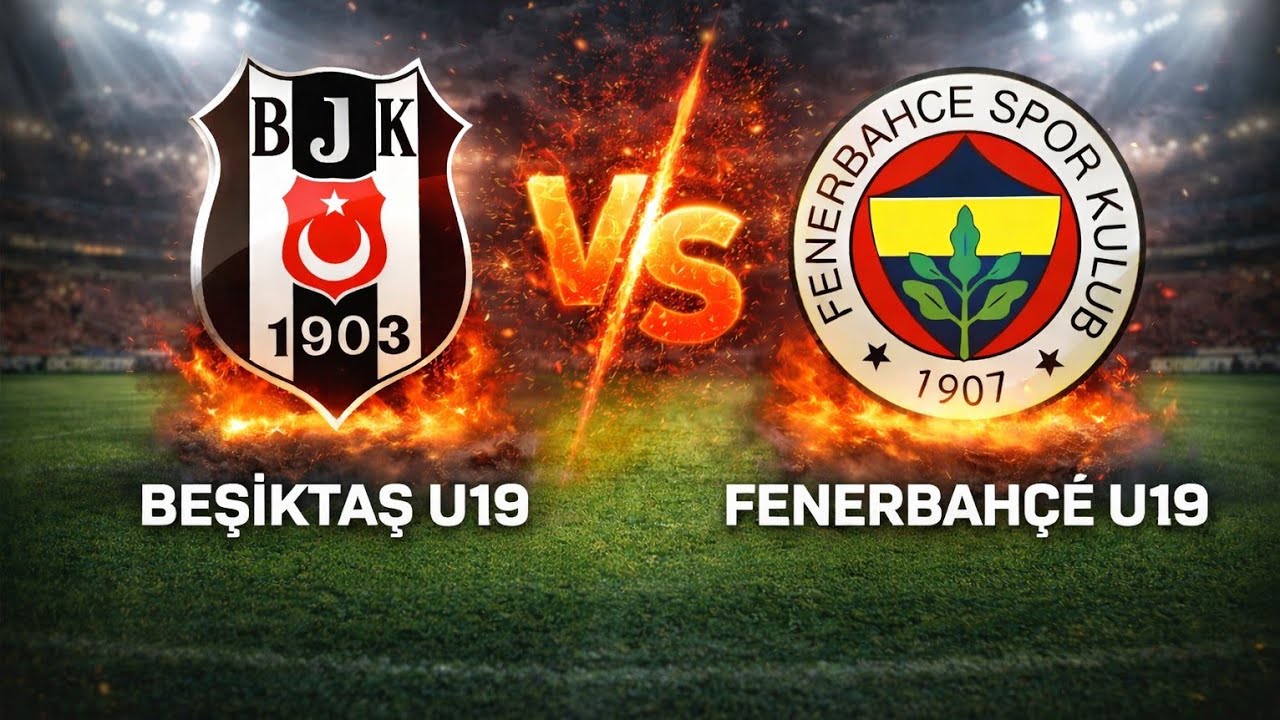 🔴 LIVE | Besiktas U19 vs Fenerbahçe U19|⚽️👌