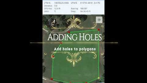 Adding Holes to polygons