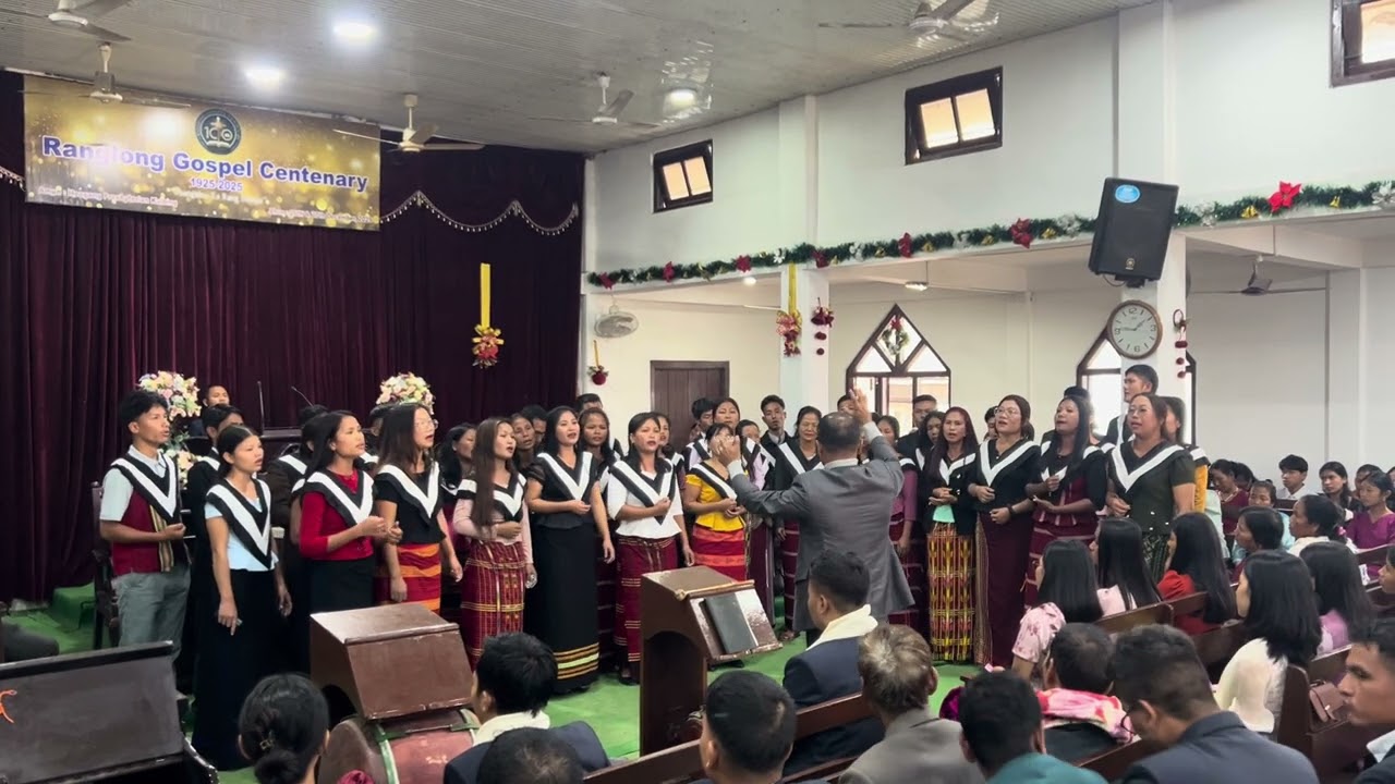 Halleluiah chorus Ranglong   27 December 2025 @ Noagang Tripura 
